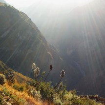 The deepest section of the Colca Canyon